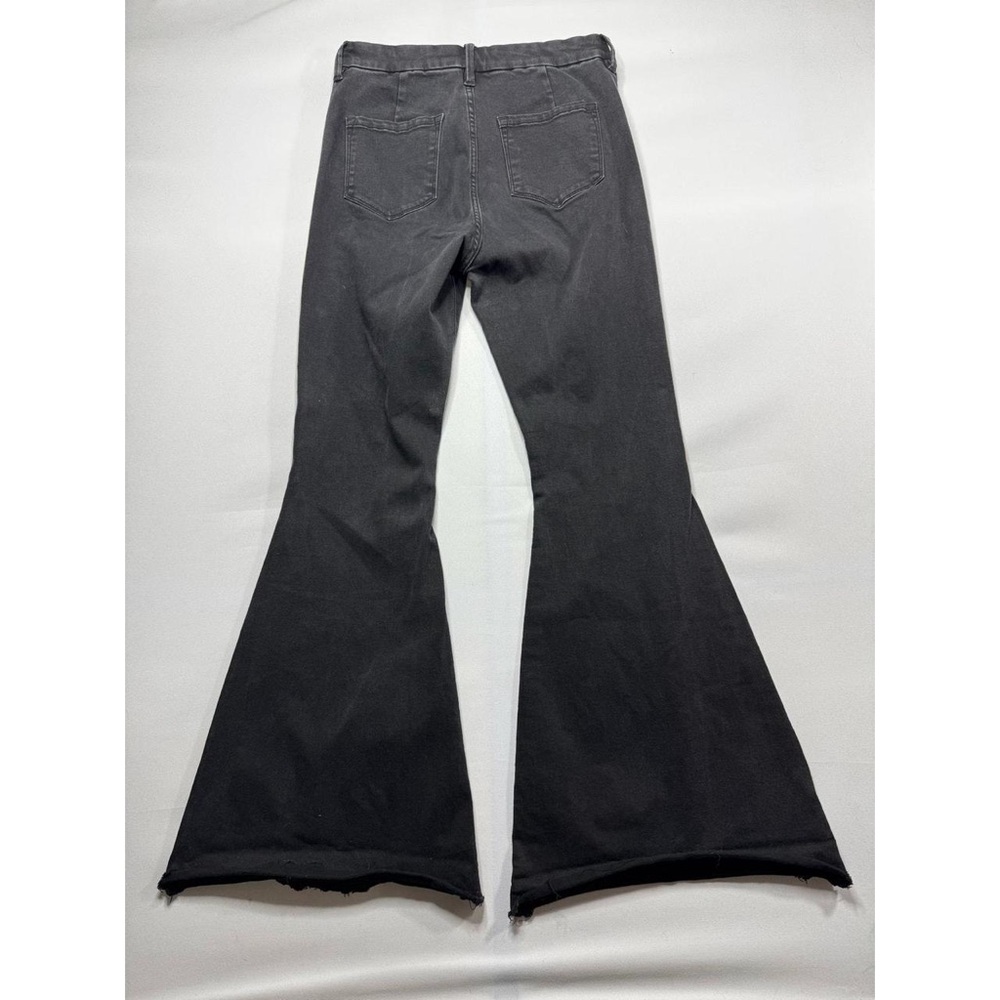 KanCan Black Flare Wide Leg Jeans